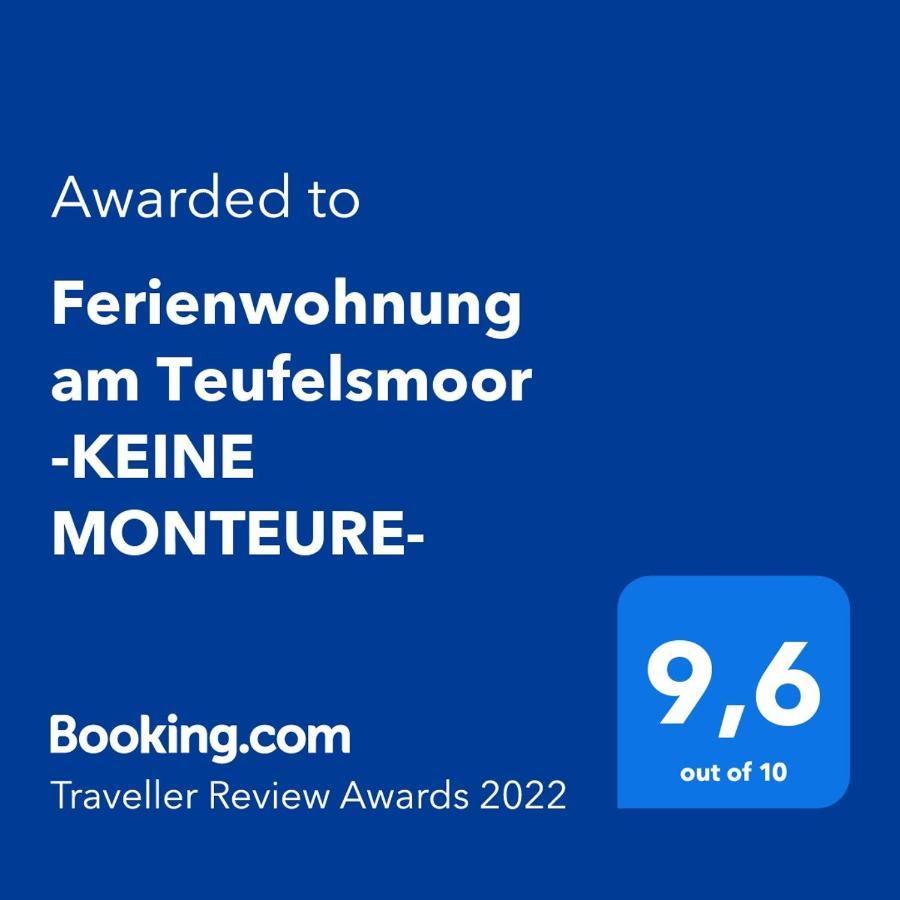 Ferienwohnung Am Teufelsmoor -Keine Monteure- Klein Wehnendorf エクステリア 写真